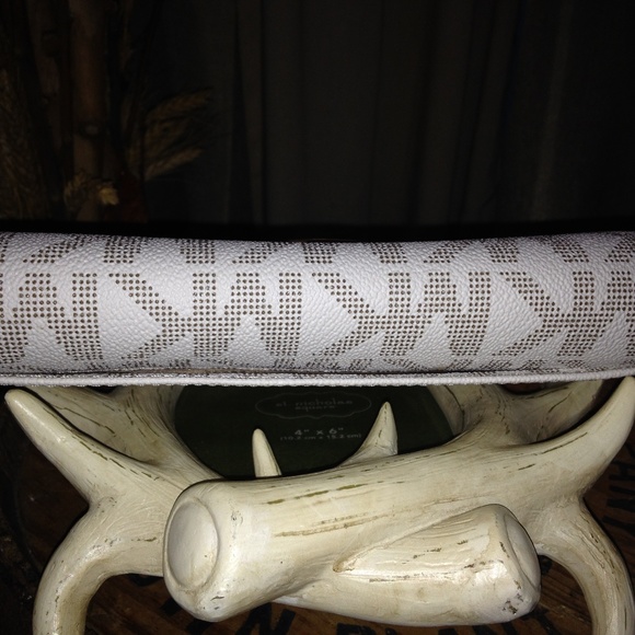 SOLD SOLD & Gold Saffiano Leather - Picture 2 of 8